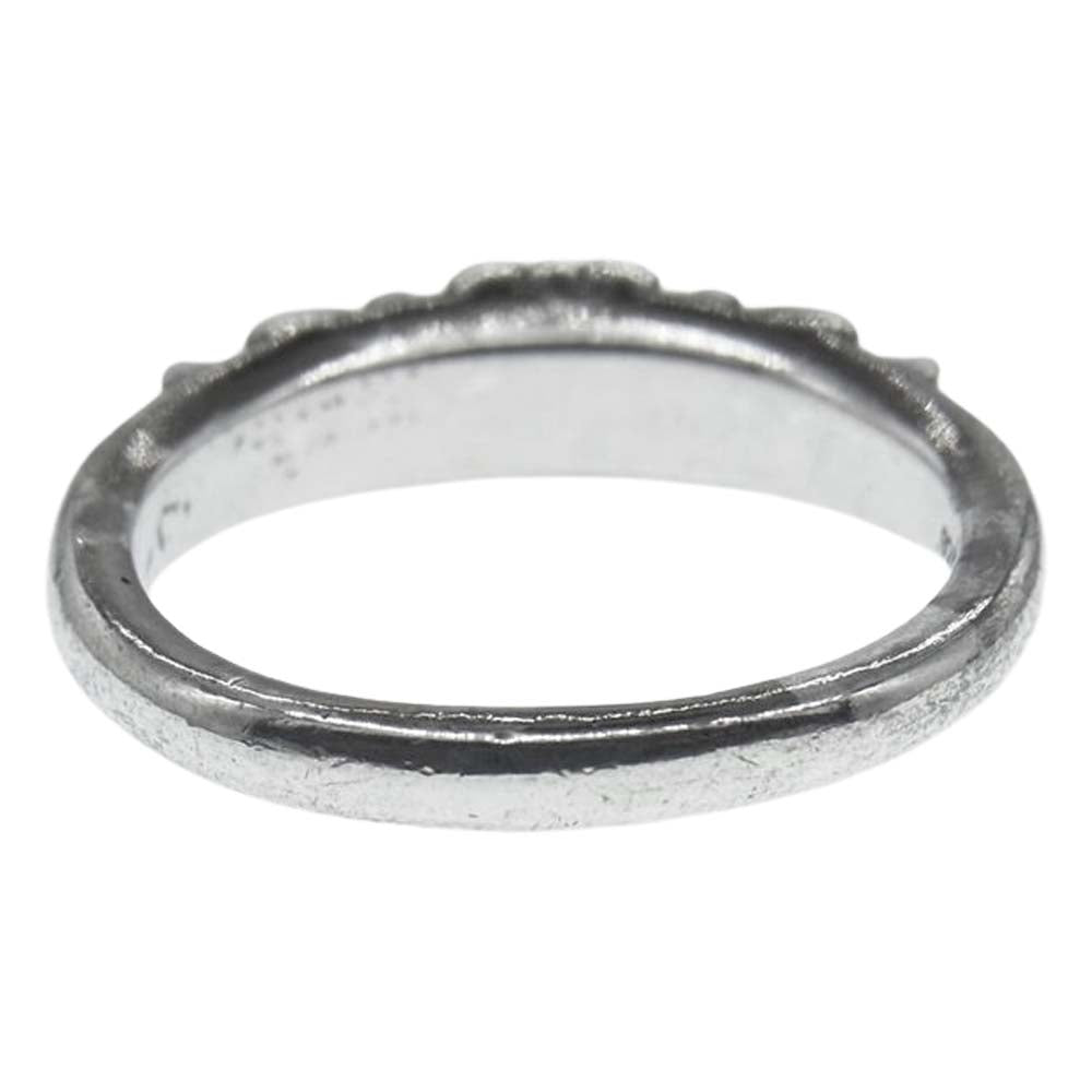 CHROME HEARTS クロムハーツ（原本有） BABY CLSC FLRL CRS  ベイビー クラシック フローラル クロス リング シルバー系 19号【中古】