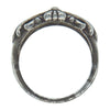 CHROME HEARTS クロムハーツ（原本有） BABY CLSC FLRL CRS  ベイビー クラシック フローラル クロス リング シルバー系 19号【中古】