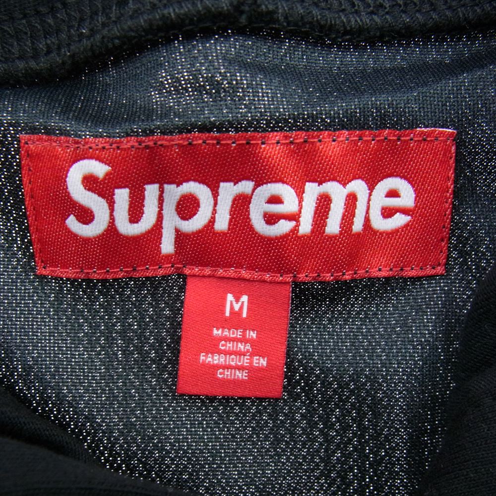 Supreme シュプリーム 23AW Hooded Soccer Jersey サッカー ジャージー レイヤー パーカー ブラック系 M【極上美品】【中古】