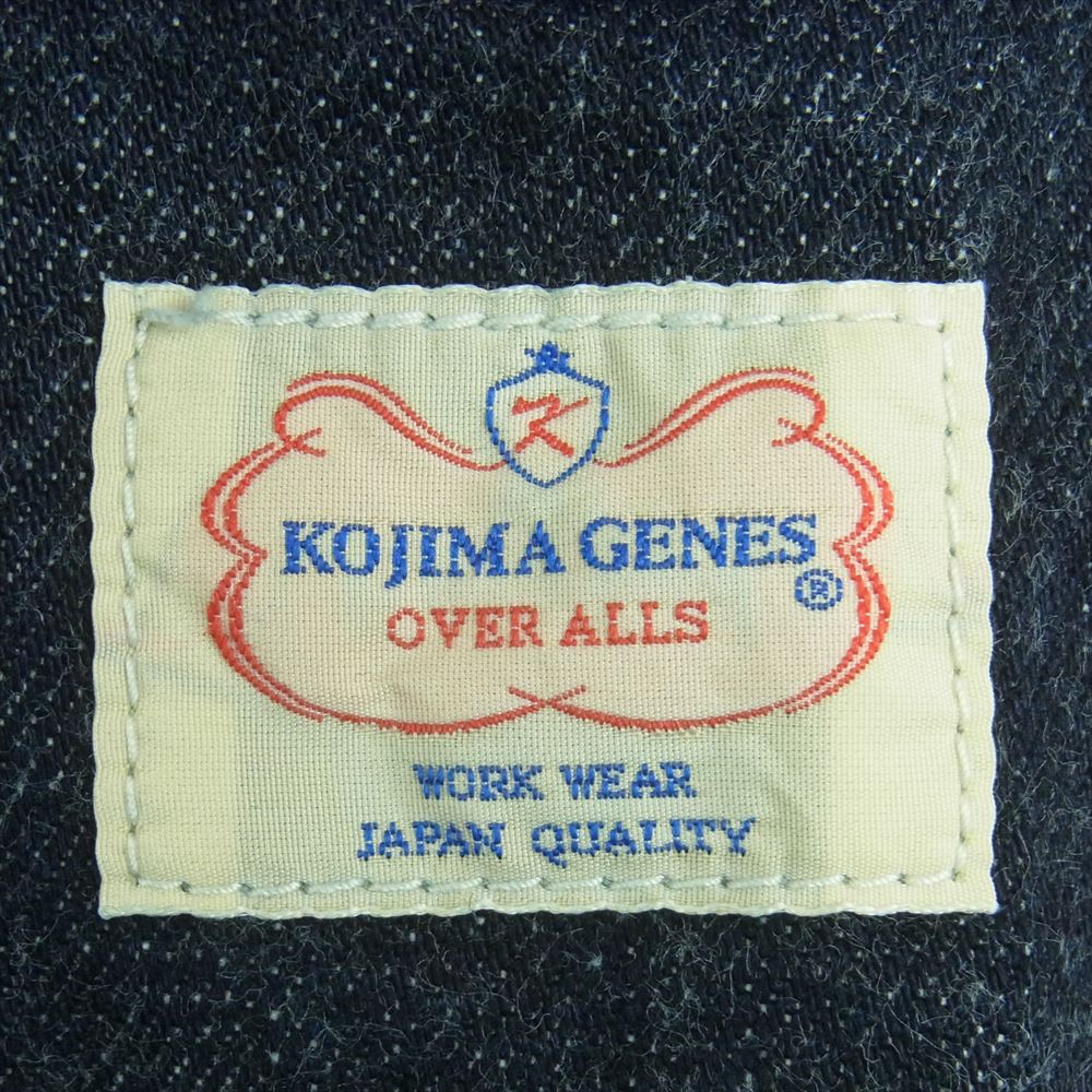 児島ジーンズ 21OZ MULTI COMBO PAINTER PANTS マルチコンボ ペインター パンツ ワーク デニム ヒッコリー インディゴブルー系 ホワイト系 32【美品】【中古】