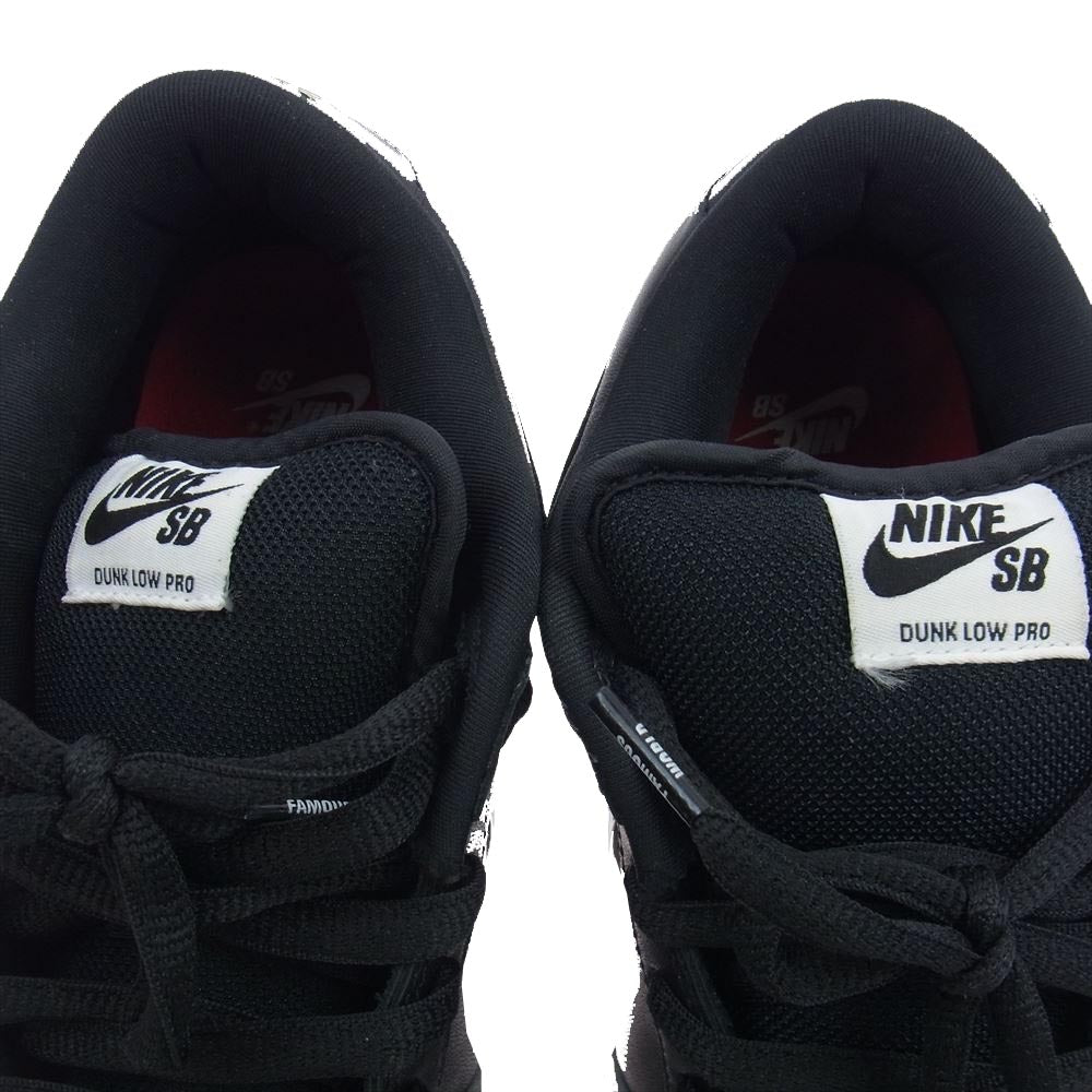 Supreme シュプリーム CK3480-001 Nike Dunk Low Metallic Silver/Black ナイキ ダンク ロー スニーカー ブラック系 シルバー系 26.5cm【中古】
