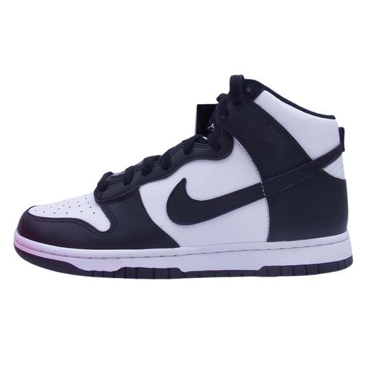 NIKE ナイキ DD1399-103 Dunk High Black and White ダンク ハイ ブラック アンド ホワイト スニーカー ホワイト系 ブラック系 27.5cm【新古品】【未使用】【中古】