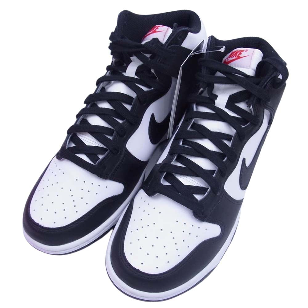 NIKE ナイキ DD1399-103 Dunk High Black and White ダンク ハイ ブラック アンド ホワイト スニーカー ホワイト系 ブラック系 27.5cm【新古品】【未使用】【中古】