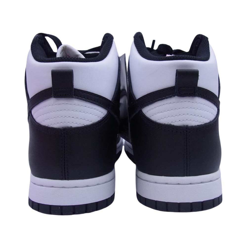 NIKE ナイキ DD1399-103 Dunk High Black and White ダンク ハイ ブラック アンド ホワイト スニーカー ホワイト系 ブラック系 27.5cm【新古品】【未使用】【中古】