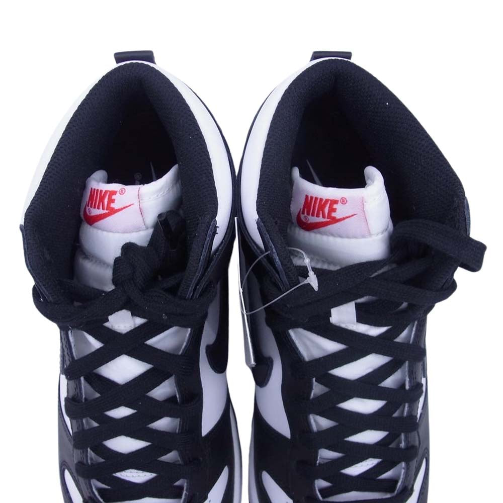 NIKE ナイキ DD1399-103 Dunk High Black and White ダンク ハイ ブラック アンド ホワイト スニーカー ホワイト系 ブラック系 27.5cm【新古品】【未使用】【中古】