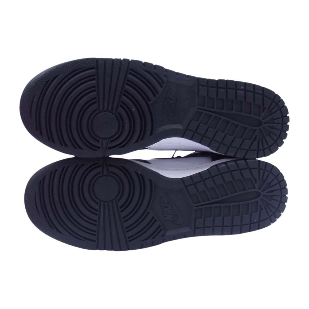 NIKE ナイキ DD1399-103 Dunk High Black and White ダンク ハイ ブラック アンド ホワイト スニーカー ホワイト系 ブラック系 27.5cm【新古品】【未使用】【中古】