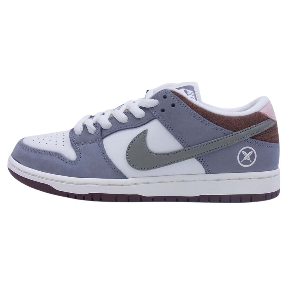 NIKE ナイキ FQ1180-001 × 堀米 雄斗 Yuto Horigome SB Dunk Low Pro QS Wolf Grey ダンク ロー プロ ウルフグレー スニーカー グレー系 ホワイト系 27.5cm【新古品】【未使用】【中古】