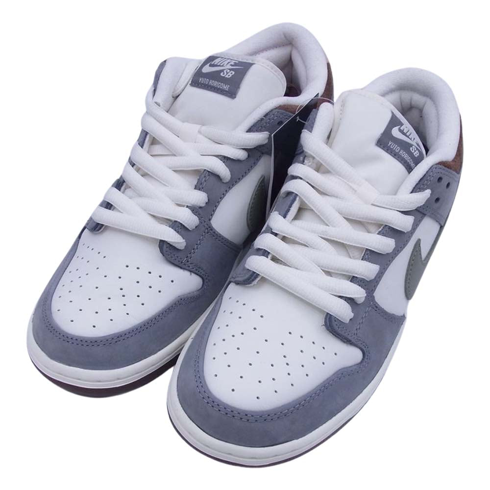 NIKE ナイキ FQ1180-001 × 堀米 雄斗 Yuto Horigome SB Dunk Low Pro QS Wolf Grey ダンク ロー プロ ウルフグレー スニーカー グレー系 ホワイト系 27.5cm【新古品】【未使用】【中古】