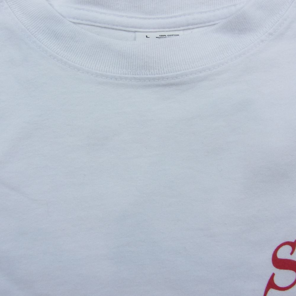 SUN SURF サンサーフ 百虎 プリント 半袖 Tシャツ ホワイト系 L【中古】