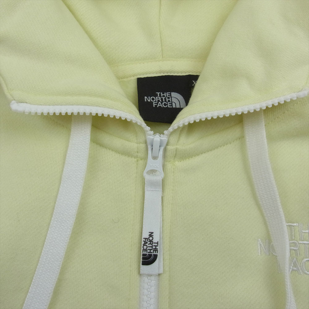 THE NORTH FACE ノースフェイス NT11930 Rearview FullZip Hoodie リアビューフル ジップフーディ パーカー イエロー系 XS【中古】