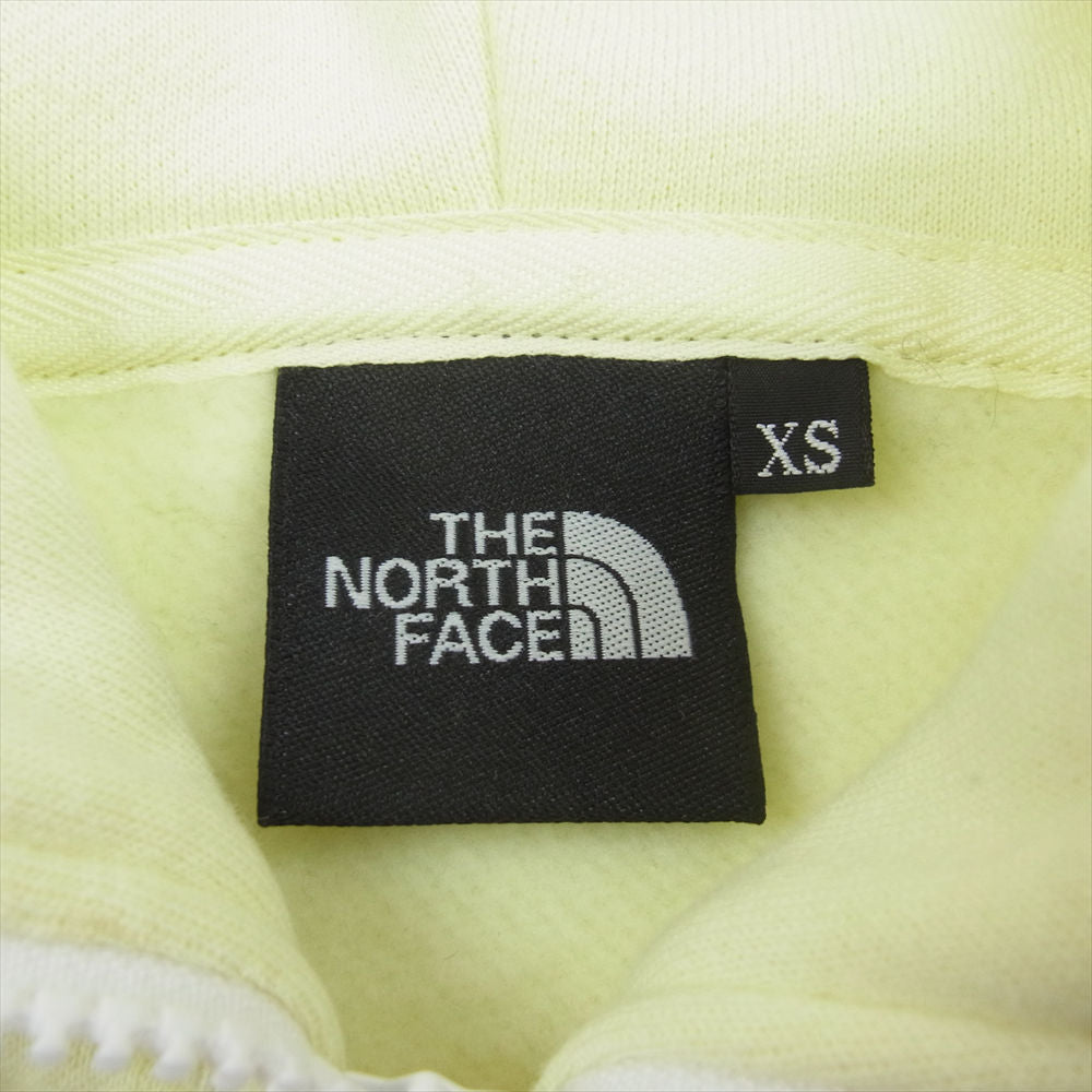 THE NORTH FACE ノースフェイス NT11930 Rearview FullZip Hoodie リアビューフル ジップフーディ パーカー イエロー系 XS【中古】