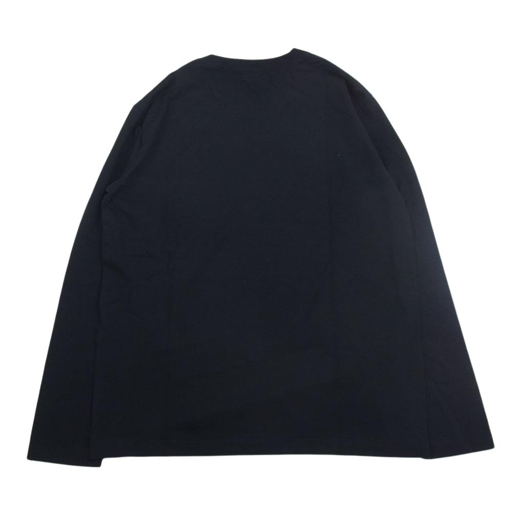 Lewis Leathers ルイスレザー AVIAKIT プリント 長袖 Tシャツ ブラック系 L【中古】