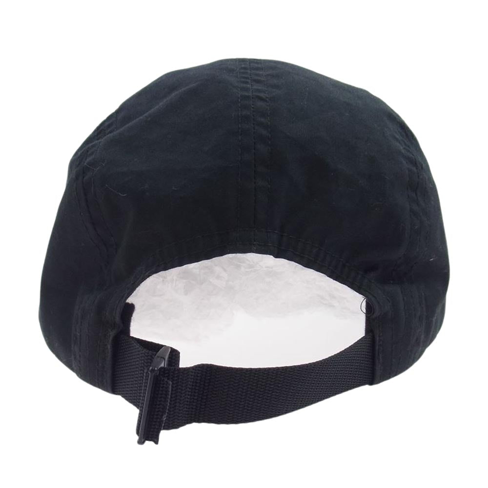 Supreme シュプリーム 18SS  NEWYORK LONDON PARIS CAP ニューヨークロンドン パリ プリント キャンプ キャップ ブラック系【中古】