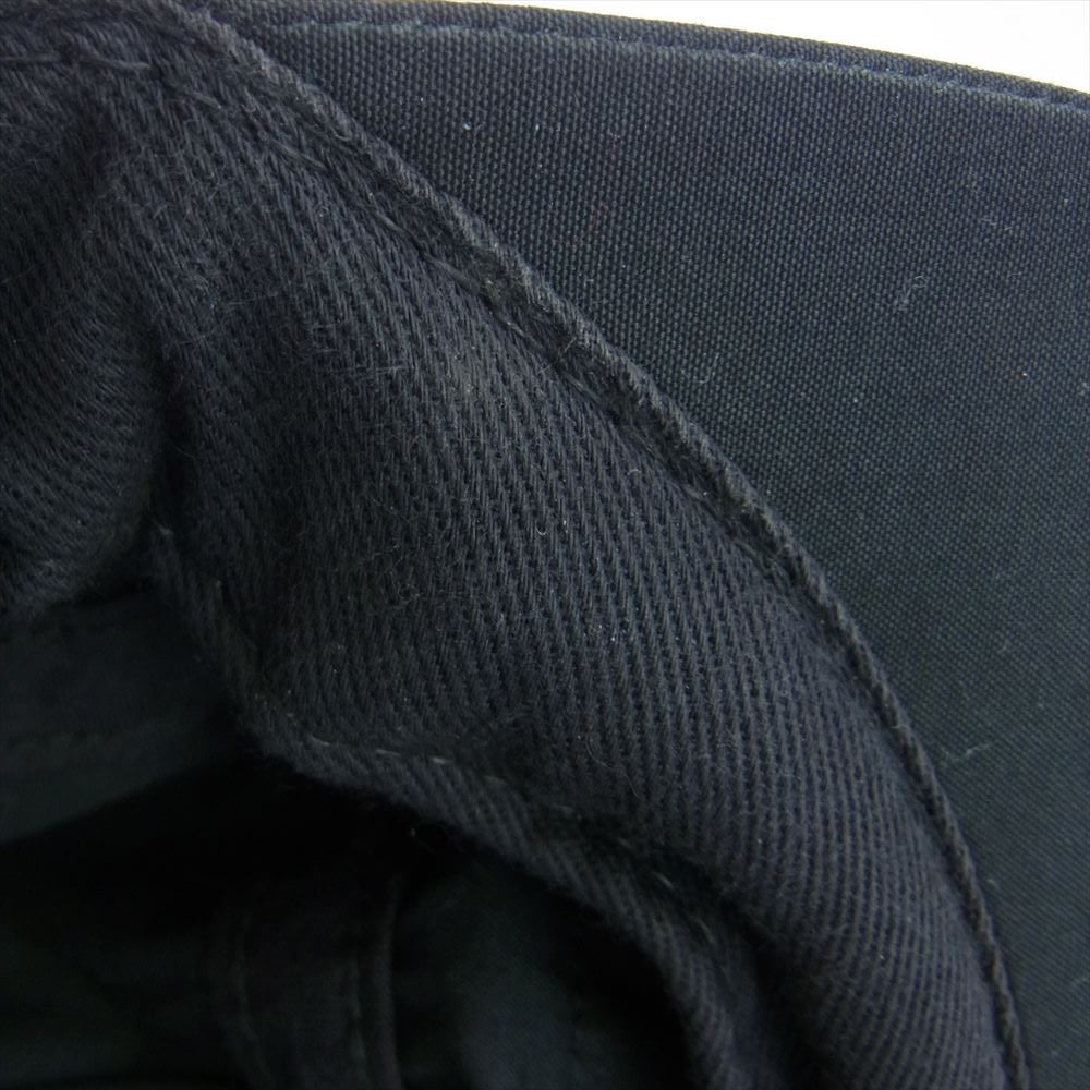 Supreme シュプリーム 18SS  NEWYORK LONDON PARIS CAP ニューヨークロンドン パリ プリント キャンプ キャップ ブラック系【中古】