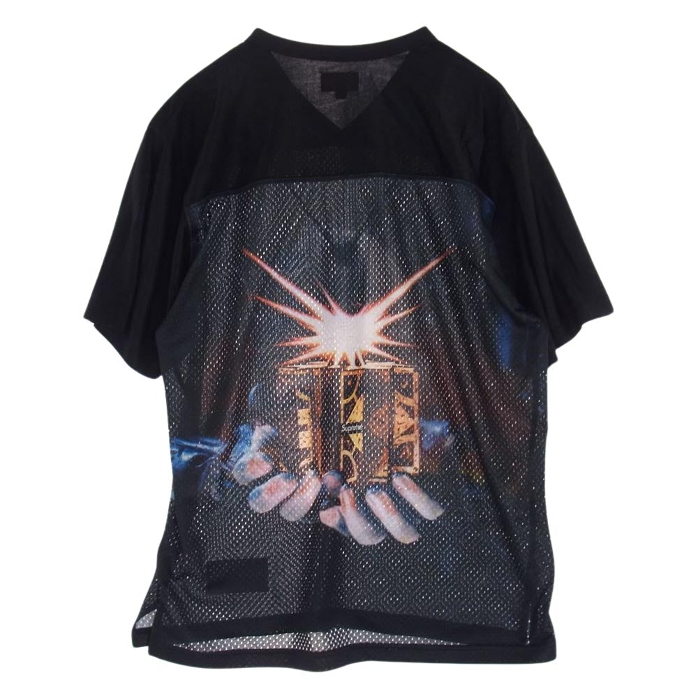 Supreme シュプリーム 18SS  × Hellraiser Football Jersey ヘルレイザー ゲーム シャツ ブラック系 M【中古】
