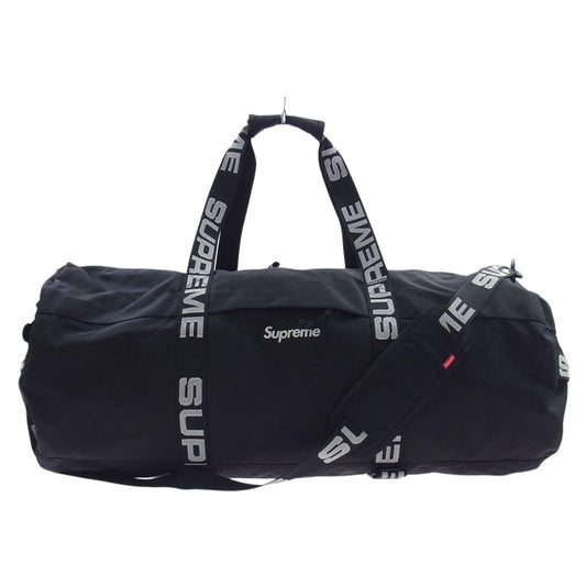 Supreme シュプリーム 18SS  Duffle Bag Black ボックスロゴ ダッフル バッグ  ブラック系【中古】