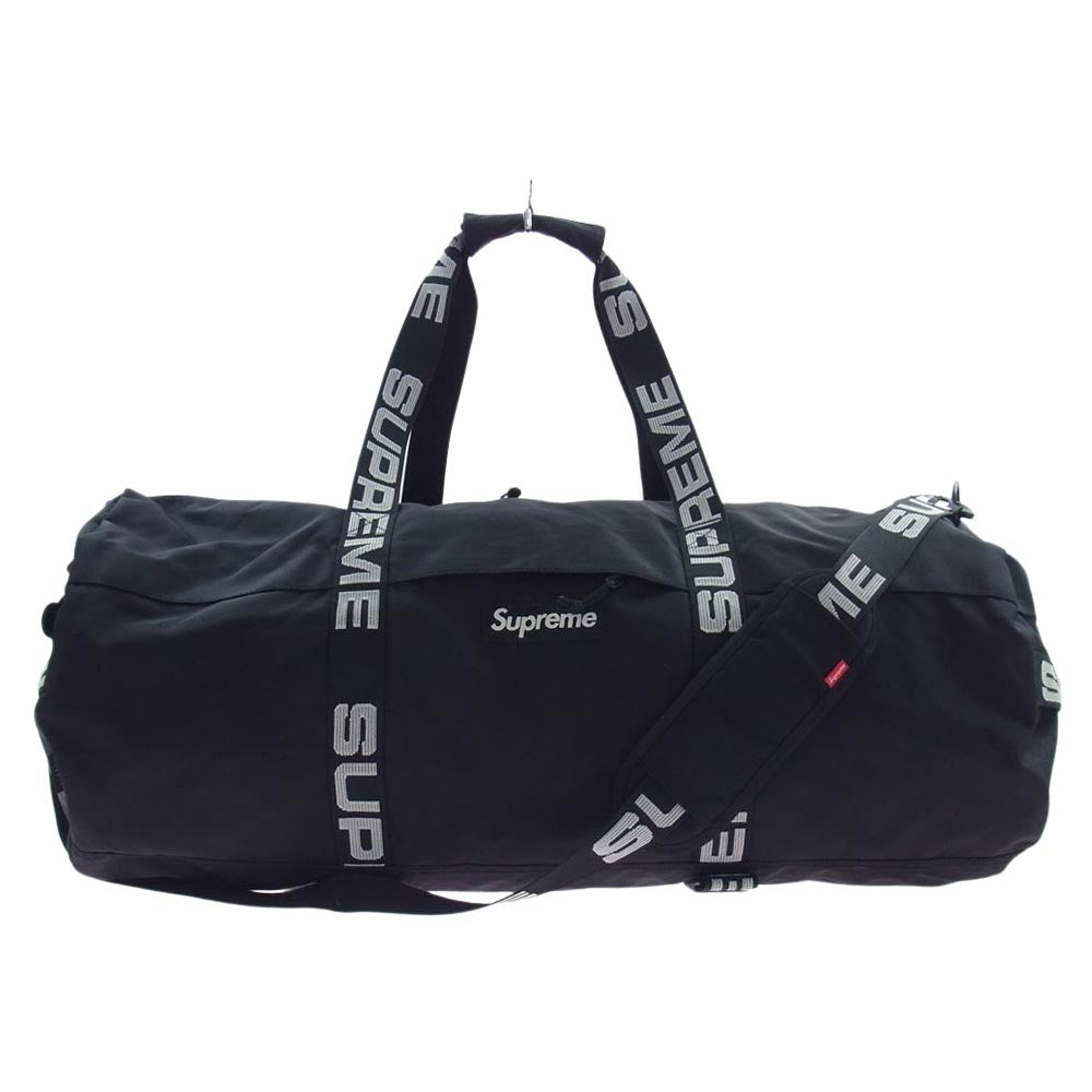 Supreme シュプリーム 18SS  Duffle Bag Black ボックスロゴ ダッフル バッグ  ブラック系