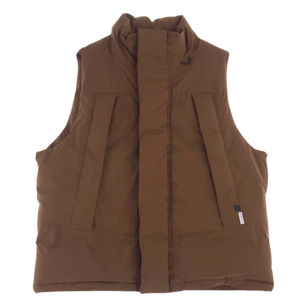 ダイワピア39 BW-18022W GORE-TEX WINDSTOPPER FIELD DOWN VEST ゴアテックス インフィニアム フィールド ダウン ベスト ブラウン系 L【中古】