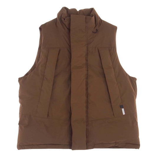 ダイワピア39 BW-18022W GORE-TEX WINDSTOPPER FIELD DOWN VEST ゴアテックス インフィニアム フィールド ダウン ベスト ブラウン系 L【中古】