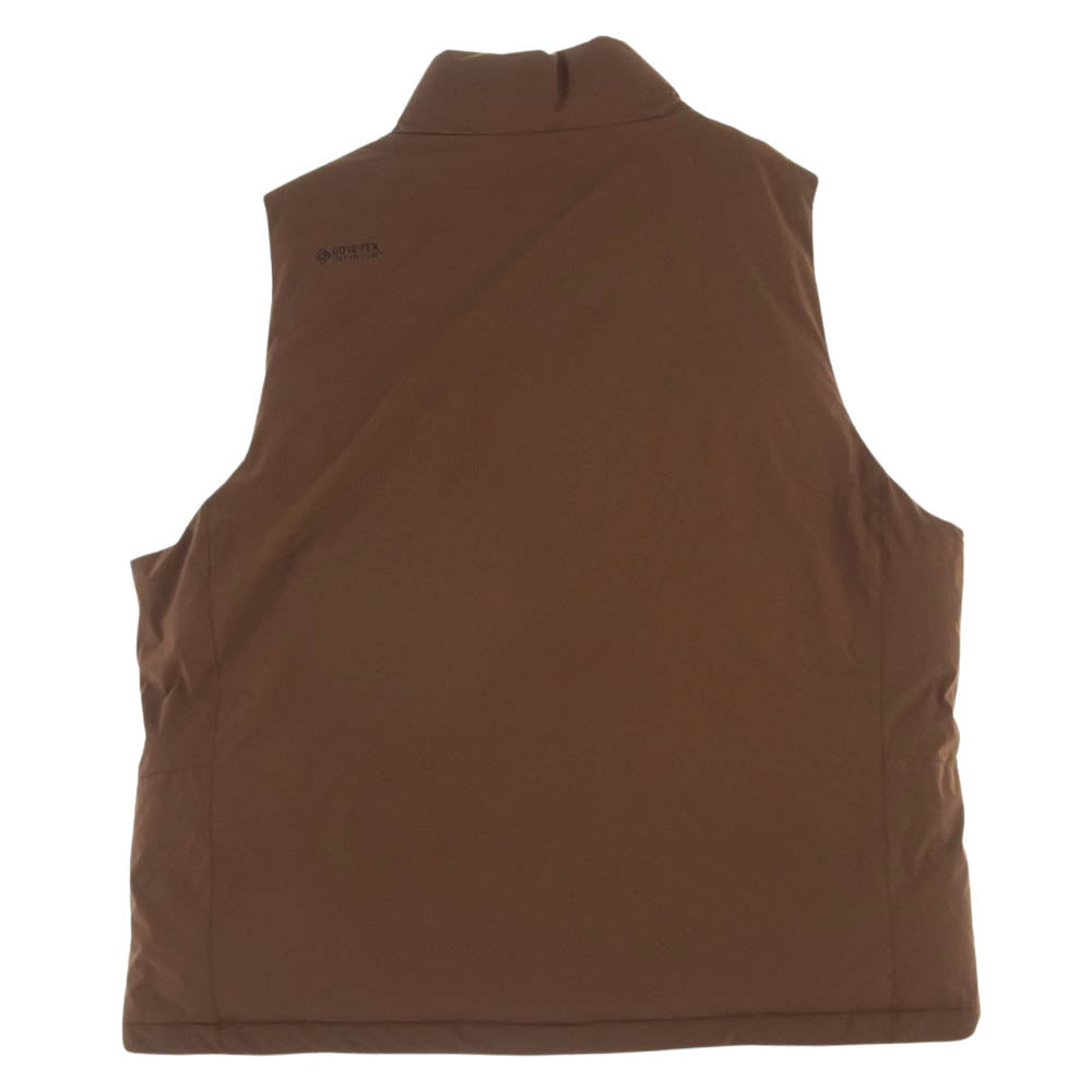 ダイワピア39 BW-18022W GORE-TEX WINDSTOPPER FIELD DOWN VEST ゴアテックス インフィニアム フィールド ダウン ベスト ブラウン系 L【中古】