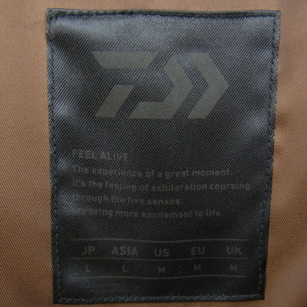 ダイワピア39 BW-18022W GORE-TEX WINDSTOPPER FIELD DOWN VEST ゴアテックス インフィニアム フィールド ダウン ベスト ブラウン系 L【中古】