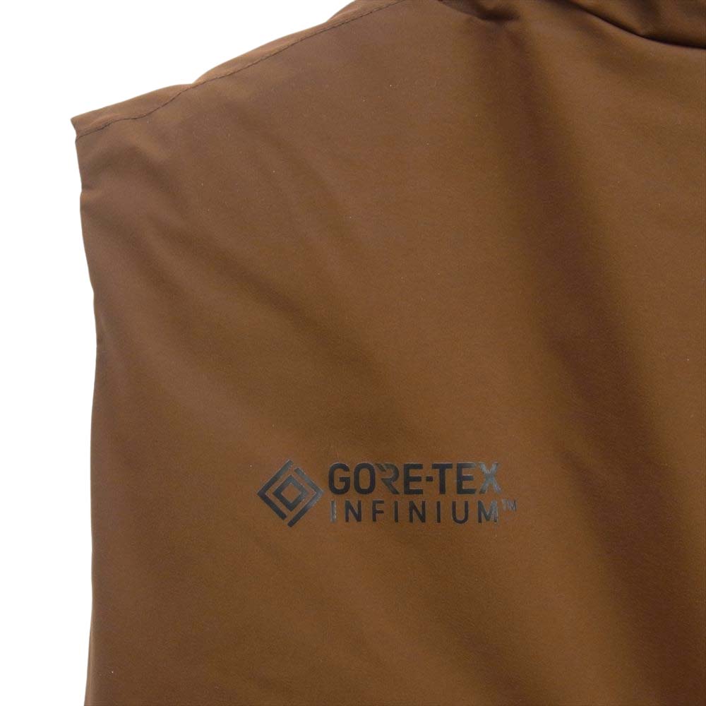 ダイワピア39 BW-18022W GORE-TEX WINDSTOPPER FIELD DOWN VEST ゴアテックス インフィニアム フィールド ダウン ベスト ブラウン系 L【中古】
