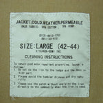 BACKBONE バックボーン 11SS BB11-SS-B10 COLD WEATHER JACKET コールドウェザー ミリタリー ジャケット ベージュ系 L 42 - 44【中古】