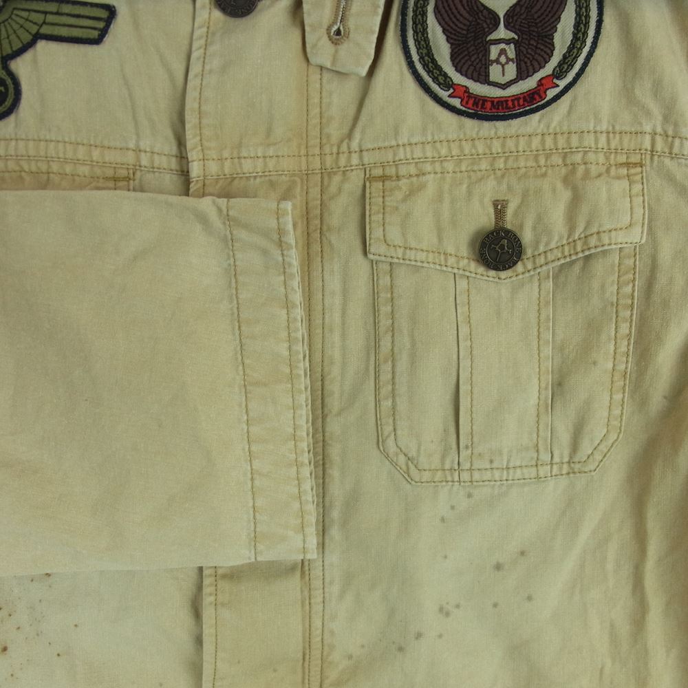 BACKBONE バックボーン 11SS BB11-SS-B10 COLD WEATHER JACKET コールドウェザー ミリタリー ジャケット ベージュ系 L 42 - 44【中古】