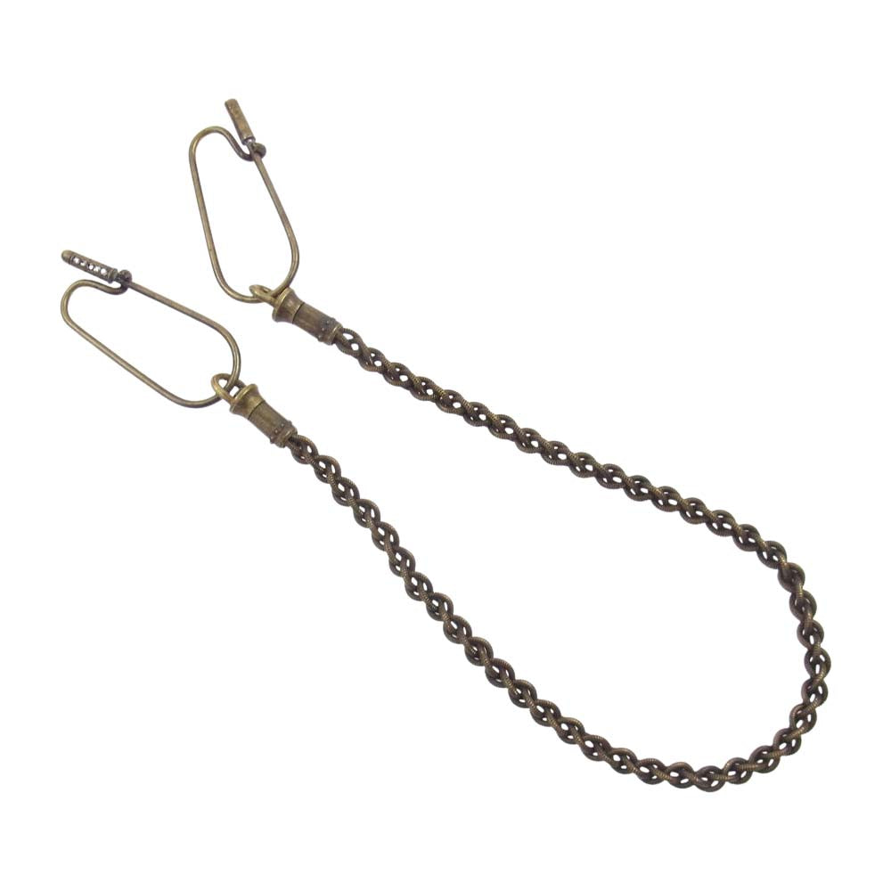 ROAR ロアー Gild ツイストチェーン ブラス 真鍮 ウォレットチェーン ゴールド系【中古】