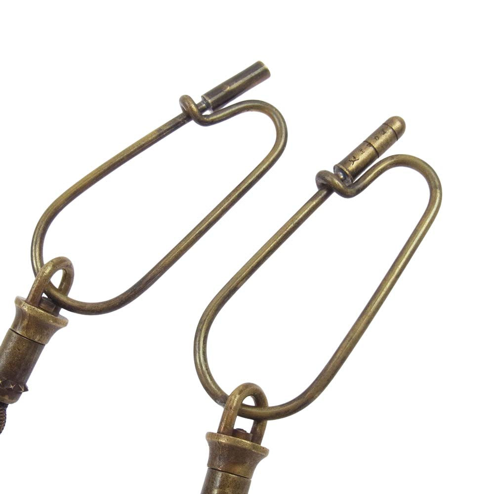 ROAR ロアー Gild ツイストチェーン ブラス 真鍮 ウォレットチェーン ゴールド系【中古】