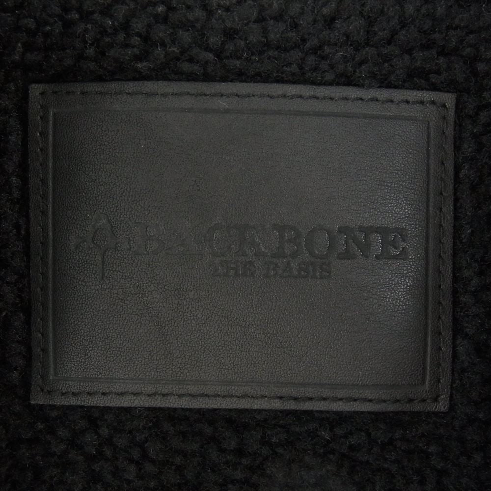 BACKBONE バックボーン 11AW BB11FW-DB30 裏ボア デニム トラッカージャケット ブラック系 L【中古】