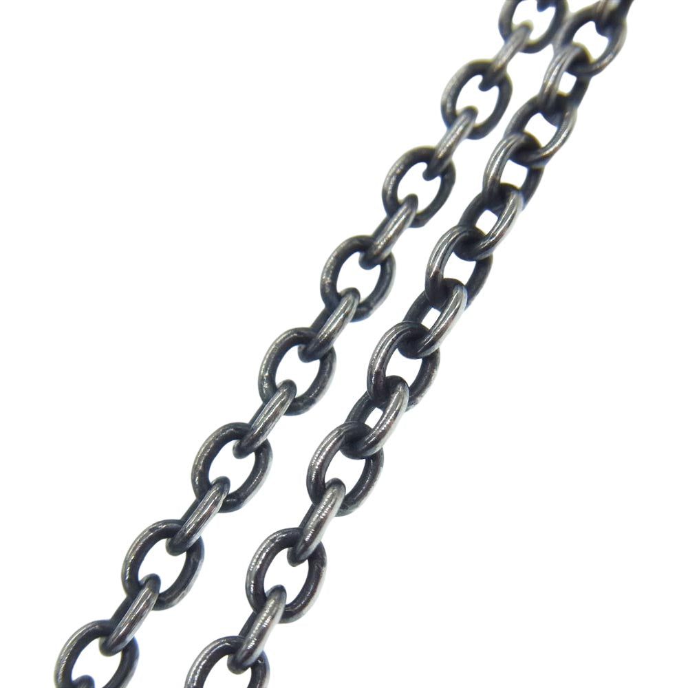 Sympathy of Soul シンパシーオブソウル Old Feather Necklace オールド ダブル 2連 フェザー ネックレス シルバー系【中古】