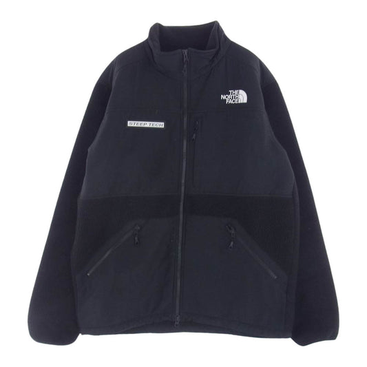 THE NORTH FACE ノースフェイス NA62001 STEEP TECH Zip Freece スティープテック ジップ フリース ジャケット ブラック系 XL【中古】