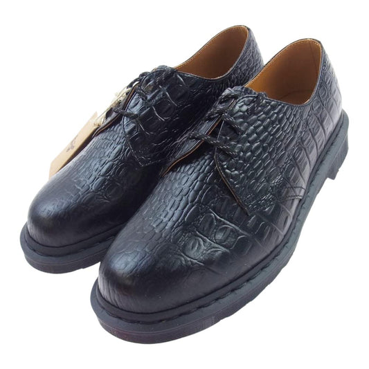 SOPHNET. ソフネット 21SS SOPH-210092 × Dr．Martens ドクターマーチン × END. エンド CROC 3EYE SHOES クロコ シューズ ブラック系 EU43【新古品】【未使用】【中古】