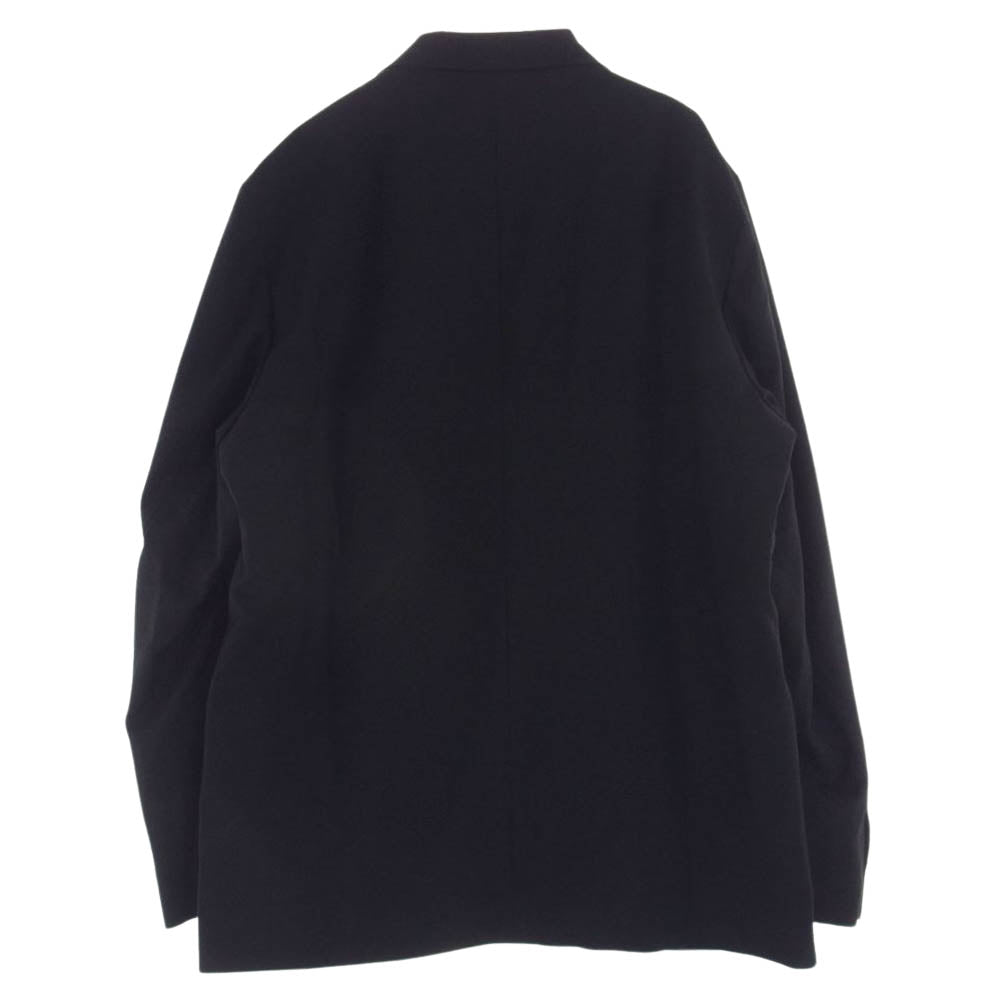 SOPHNET. ソフネット SOPH-230014 SUPER BLACK WOOL 2BUTTON BOX JACKET スーパー ブラック ウール  ボックス テーラード ジャケット ブラック系 L【新古品】【未使用】【中古】