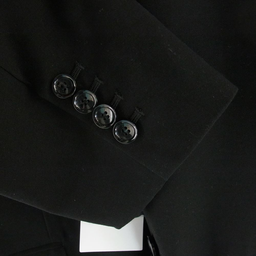 SOPHNET. ソフネット SOPH-230014 SUPER BLACK WOOL 2BUTTON BOX JACKET スーパー ブラック ウール  ボックス テーラード ジャケット ブラック系 L【新古品】【未使用】【中古】