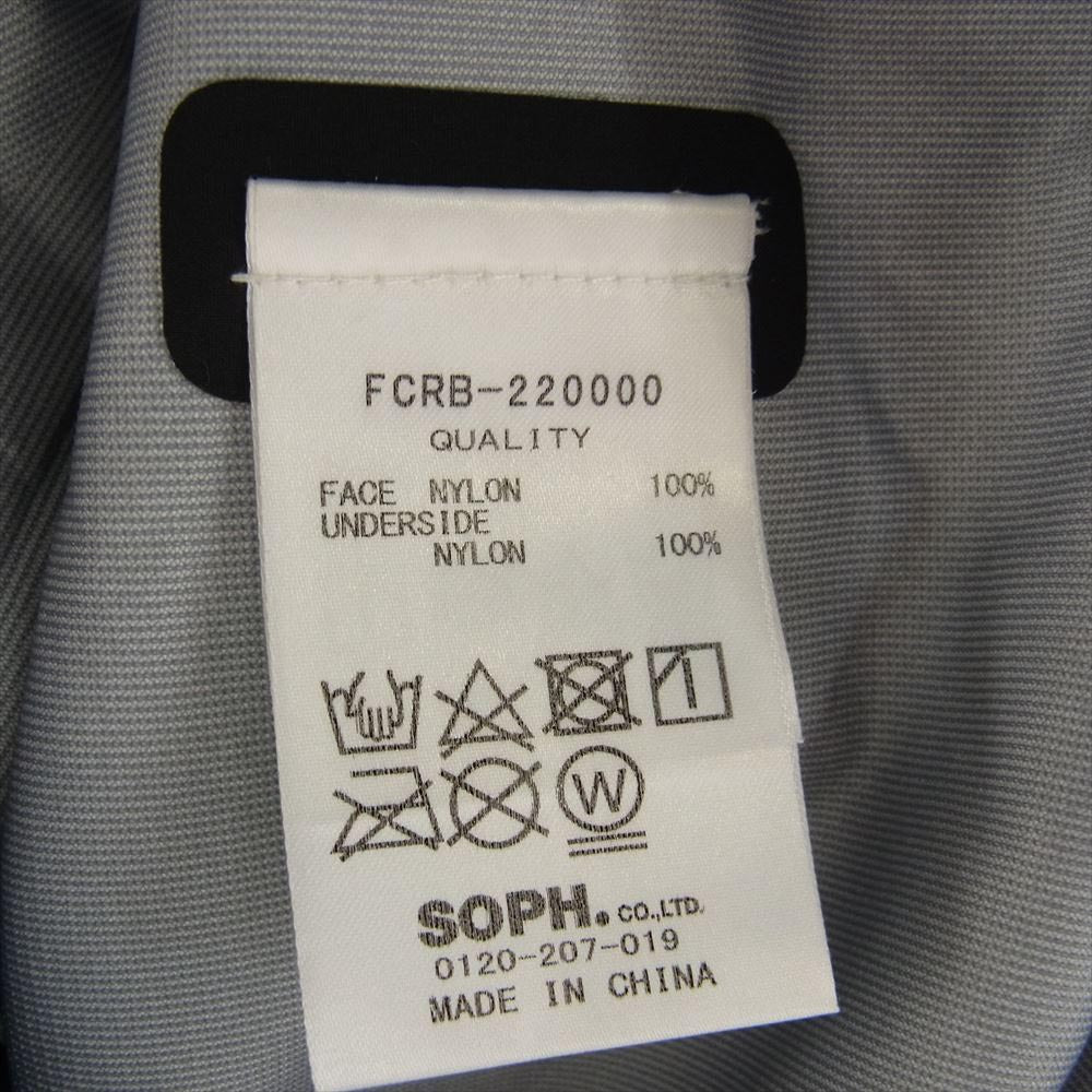 F.C.R.B. エフシーアールビー 22SS FCRB-220000 F.C.Real Bristol WARM UP JACKET ウォームアップ ジャケット ロゴ ブラック系 XL【中古】