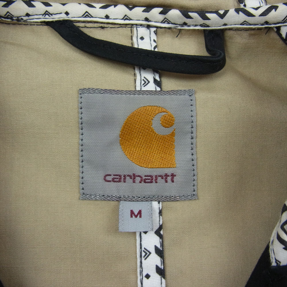 Carhartt カーハート WIP Carter Parka フルジップ ミリタリー モッズコート ブラック系 M【中古】