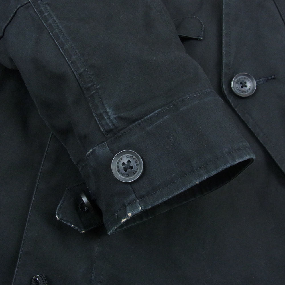Carhartt カーハート WIP Carter Parka フルジップ ミリタリー モッズコート ブラック系 M【中古】