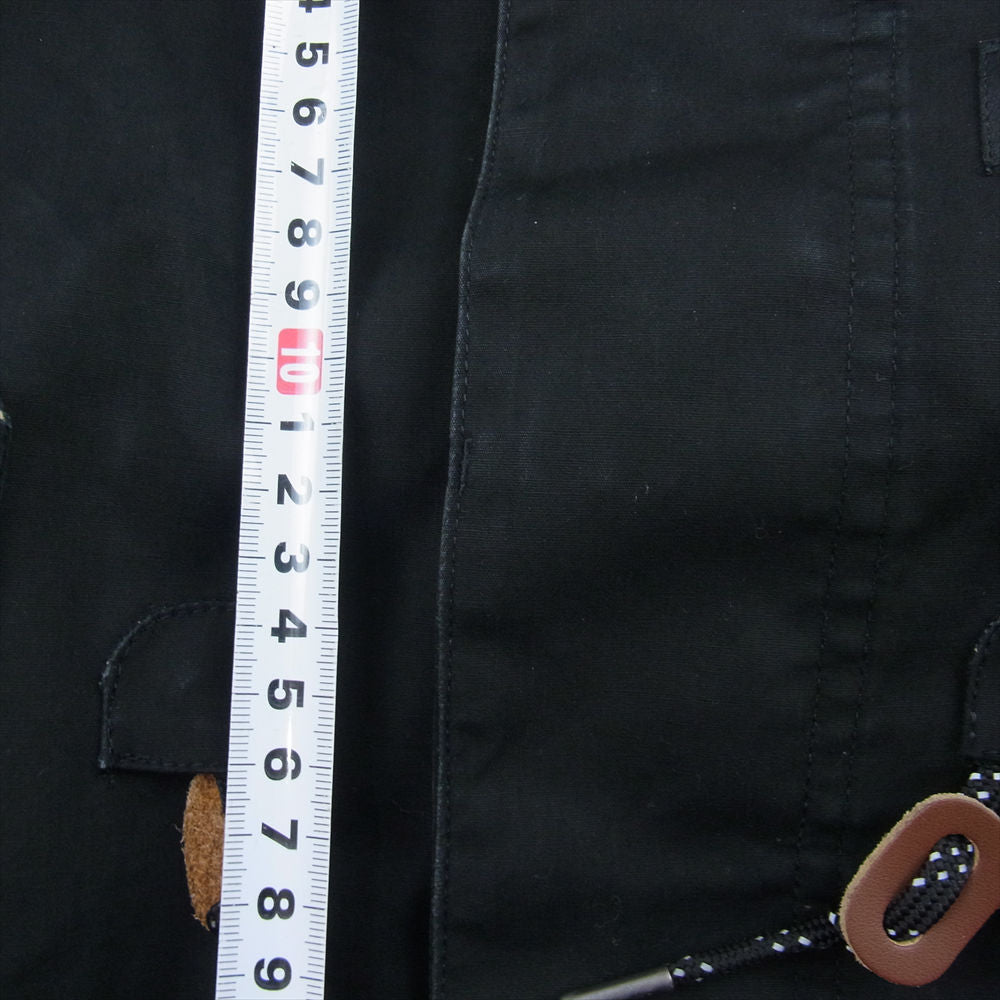 Carhartt カーハート WIP Carter Parka フルジップ ミリタリー モッズコート ブラック系 M【中古】