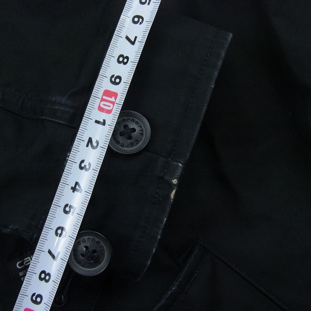 Carhartt カーハート WIP Carter Parka フルジップ ミリタリー モッズコート ブラック系 M【中古】
