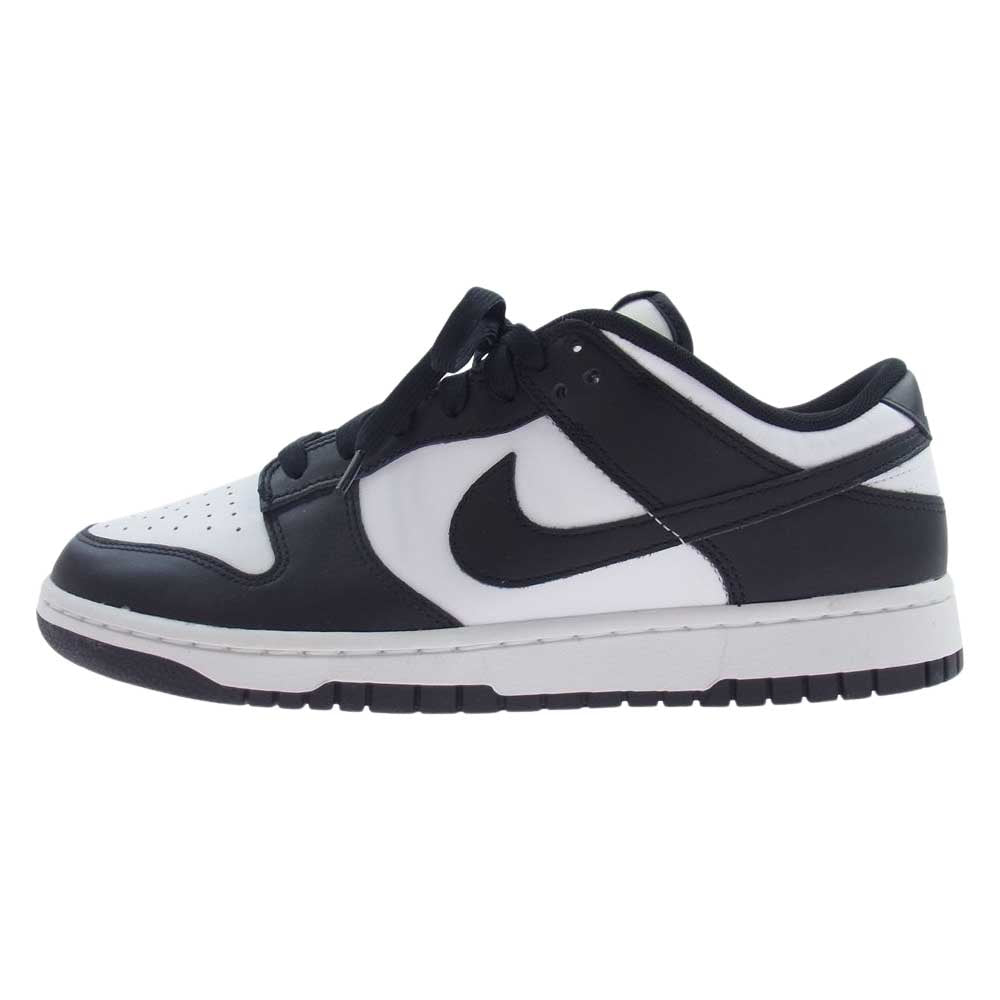 NIKE ナイキ DD1391-100 DUNK LOW RETRO BLACK WHITE ダンク ロー レトロ ブラック ホワイト パンダ スニーカー ブラック系 ホワイト系 27.5cm【美品】【中古】