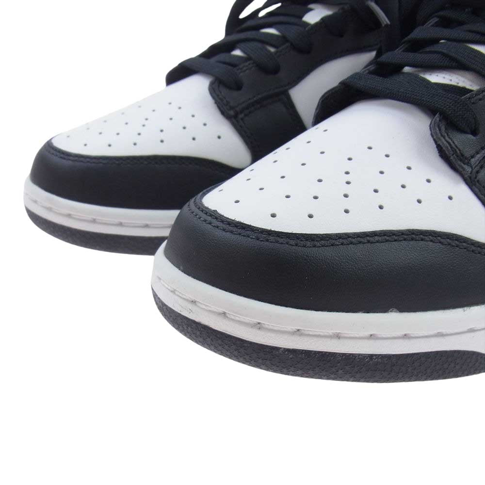 NIKE ナイキ DD1391-100 DUNK LOW RETRO BLACK WHITE ダンク ロー レトロ ブラック ホワイト パンダ スニーカー ブラック系 ホワイト系 27.5cm【美品】【中古】