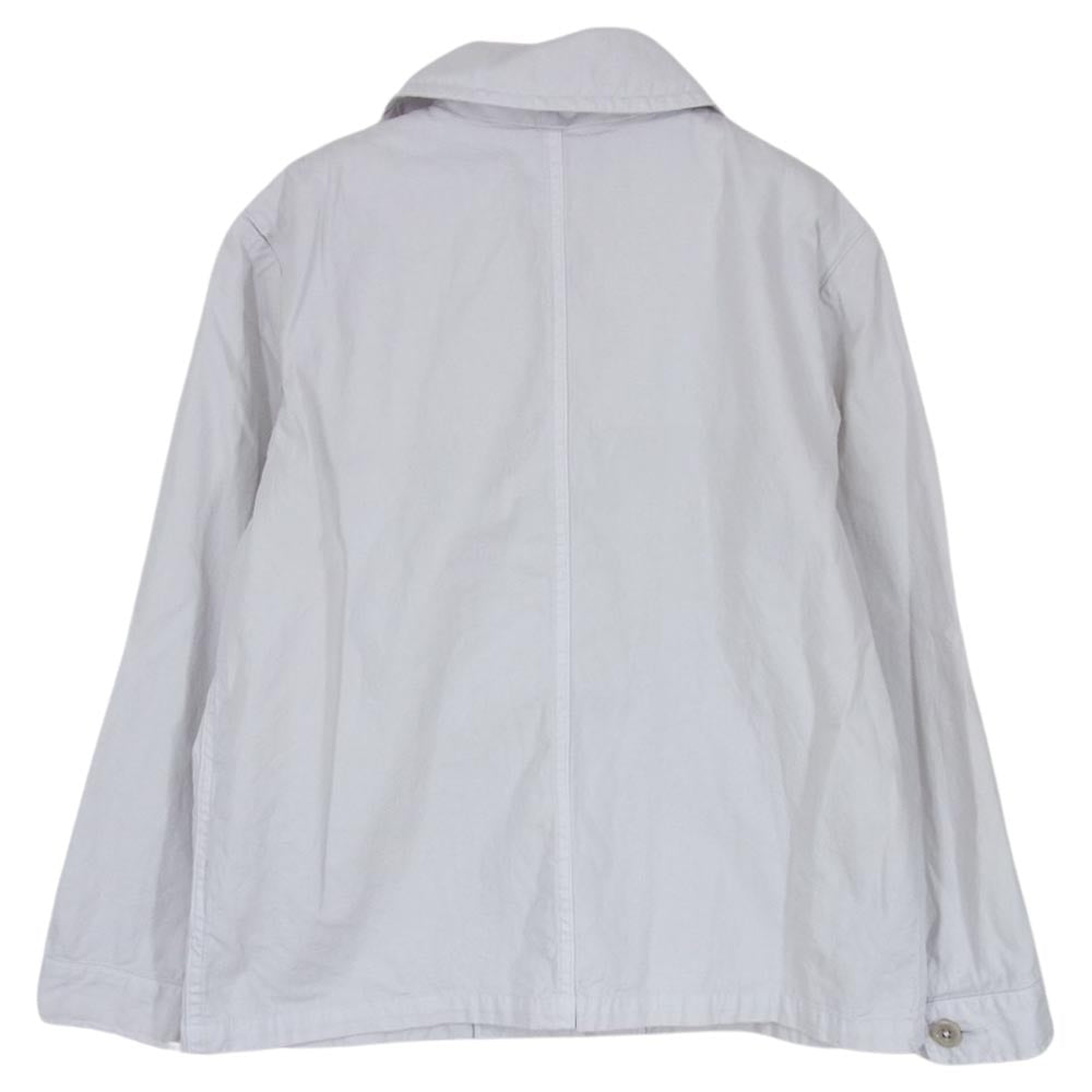 MARGARET HOWELL マーガレットハウエル 595-6125503 MHL コットン リネン カバーオール ジャケット グレー系 I【中古】