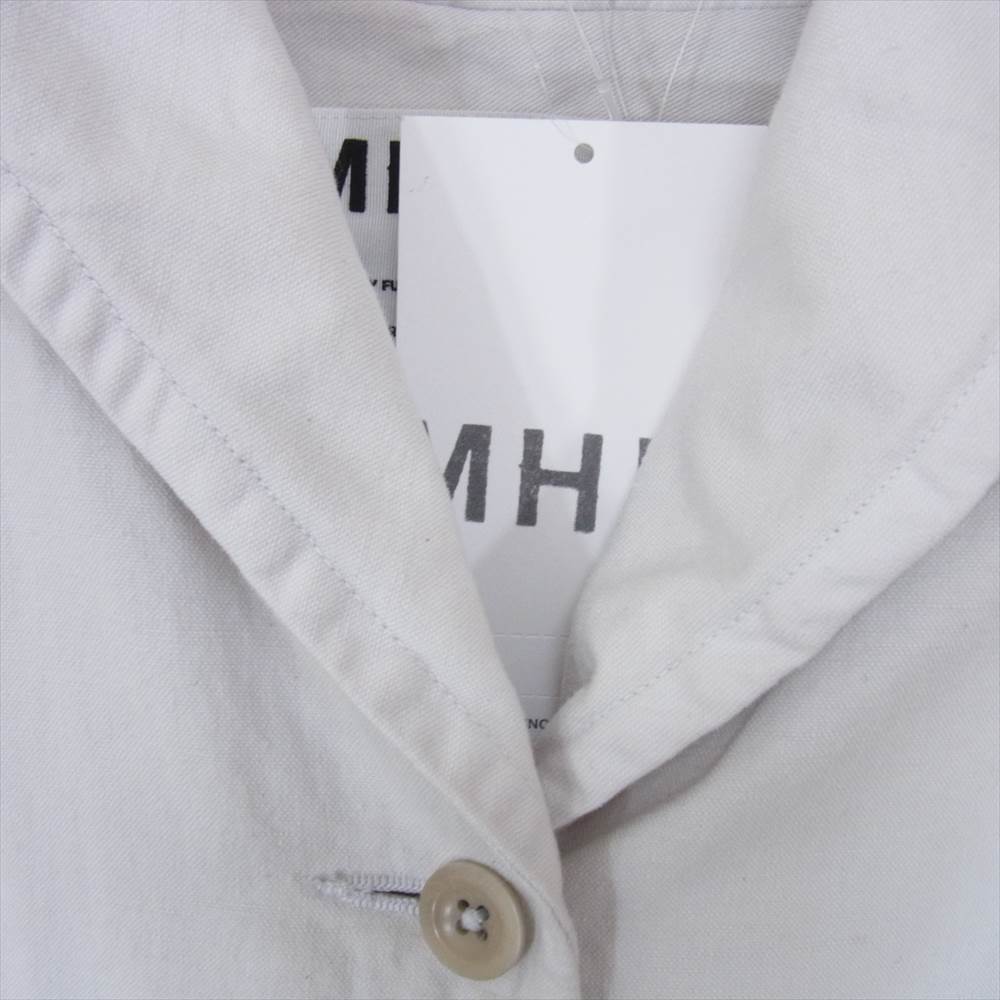 MARGARET HOWELL マーガレットハウエル 595-6125503 MHL コットン リネン カバーオール ジャケット グレー系 I【中古】