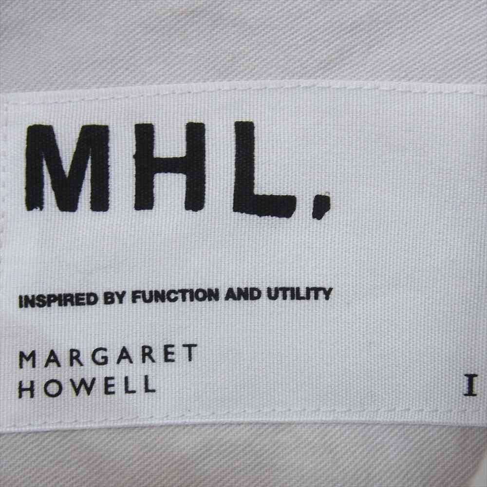 MARGARET HOWELL マーガレットハウエル 595-6125503 MHL コットン リネン カバーオール ジャケット グレー系 I【中古】