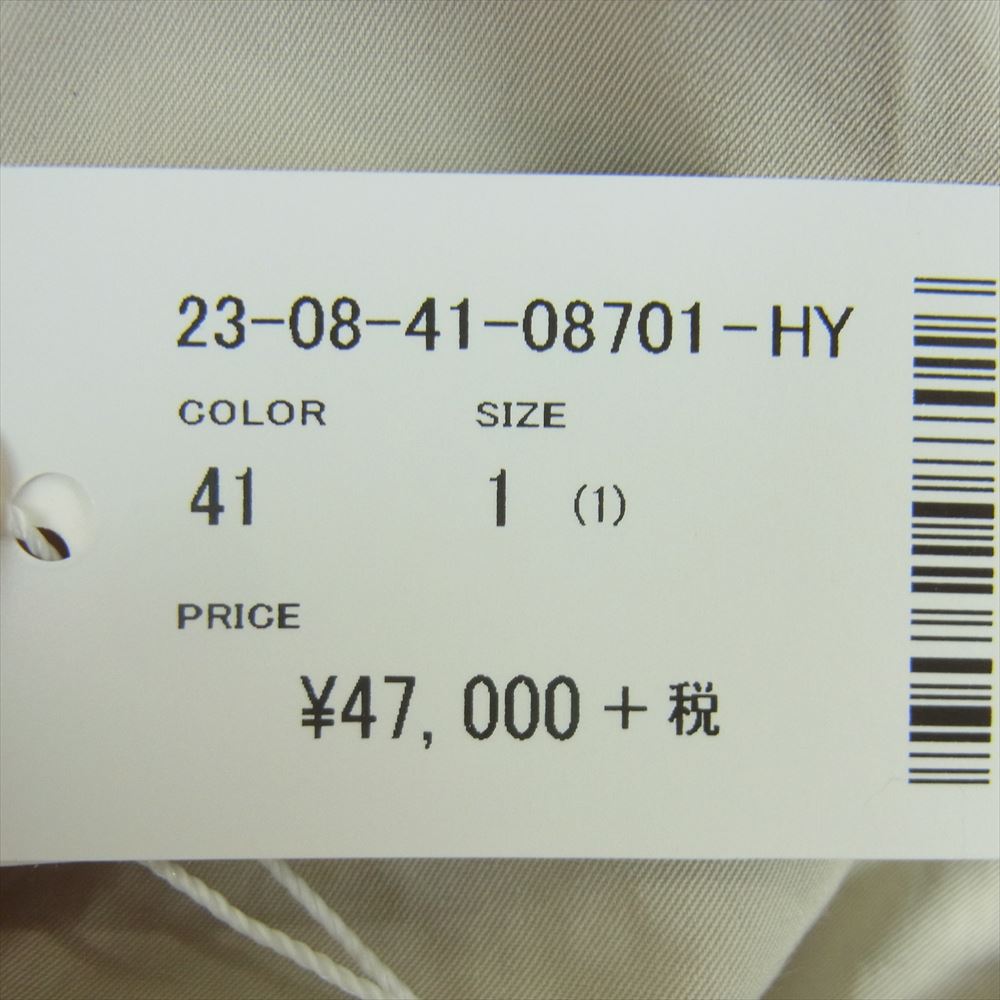 ギャルリーヴィー 2308-41-08701-31-0016-R-01 ロング トレンチ コート 日本製 ベージュ系 1【中古】