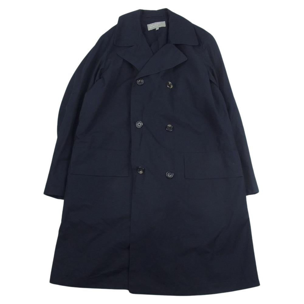 MARGARET HOWELL マーガレットハウエル 579-6110001 MHL ブルブレスト トレンチコート ダークネイビー系 M【美品】【中古】