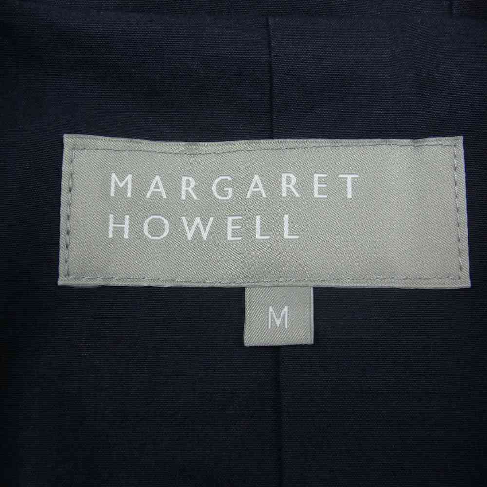 MARGARET HOWELL マーガレットハウエル 579-6110001 MHL ブルブレスト トレンチコート ダークネイビー系 M【美品】【中古】