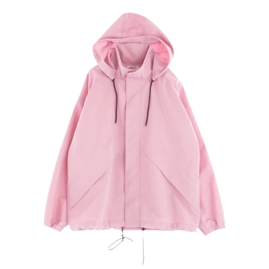 AURALEE オーラリー 22SS A22SB02WC WOOL MAX CANVAS HOODED BLOUSON ウールマックス キャンバス フード ブルゾン マウンテンパーカー ピンク系 4【美品】【中古】